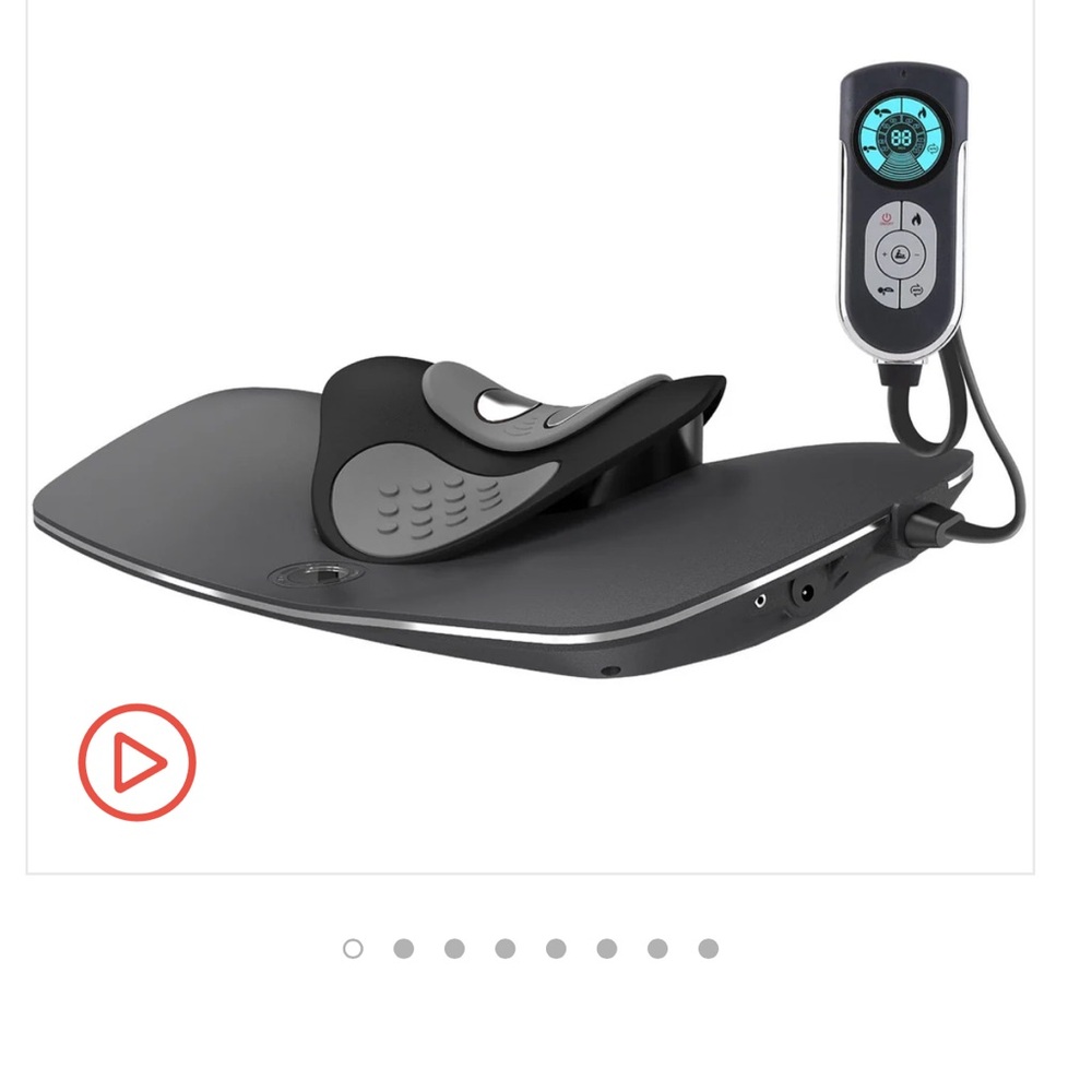 Real relax neck traction device